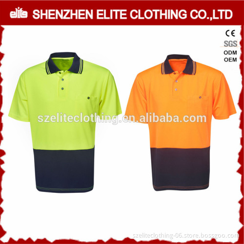 Custom Made Wholesale Cheap Work Clothing Polo Shirts Unisex
